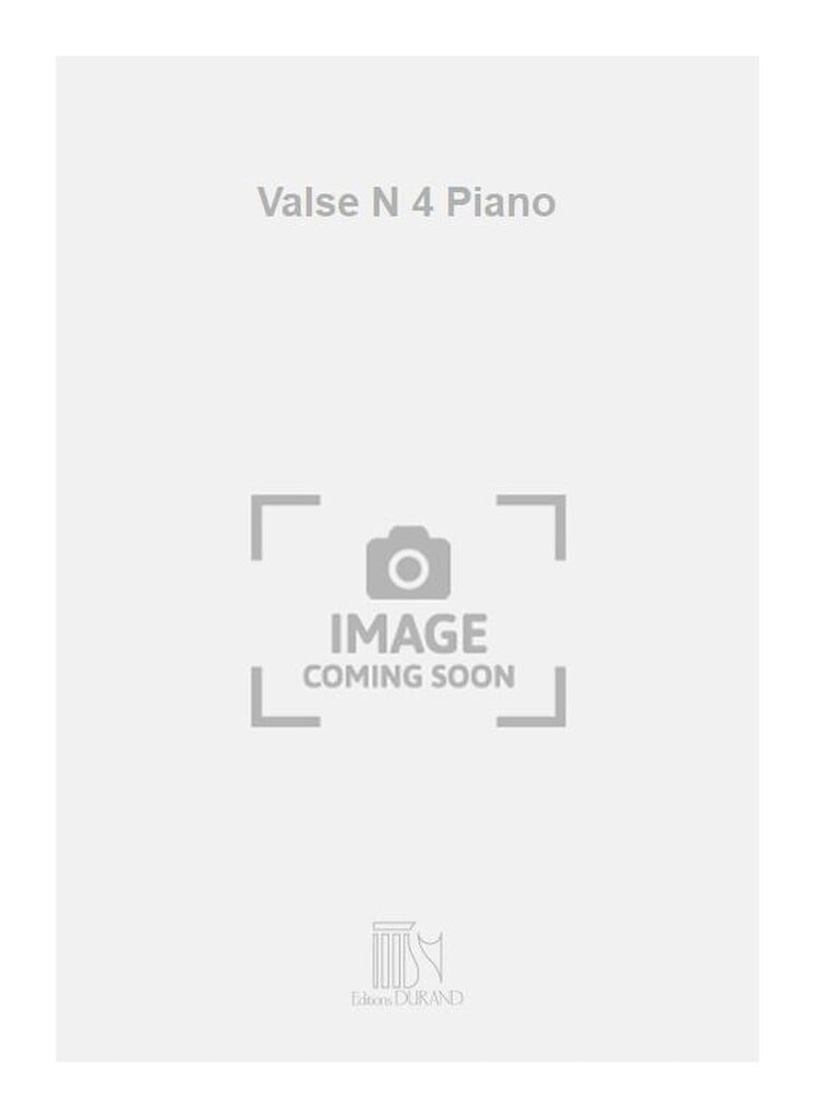 Valse N 4 Piano